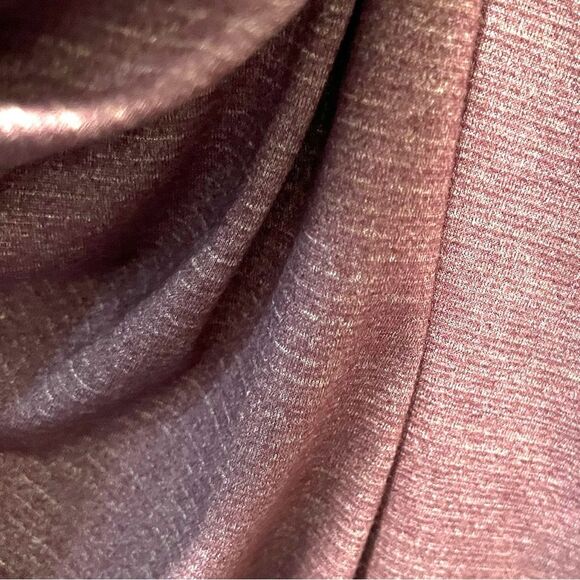 Lululemon Free To Be Serene Tank/Bra Heathered Black Cherry/Electric Coral Sz 6 - Picture 3 of 4